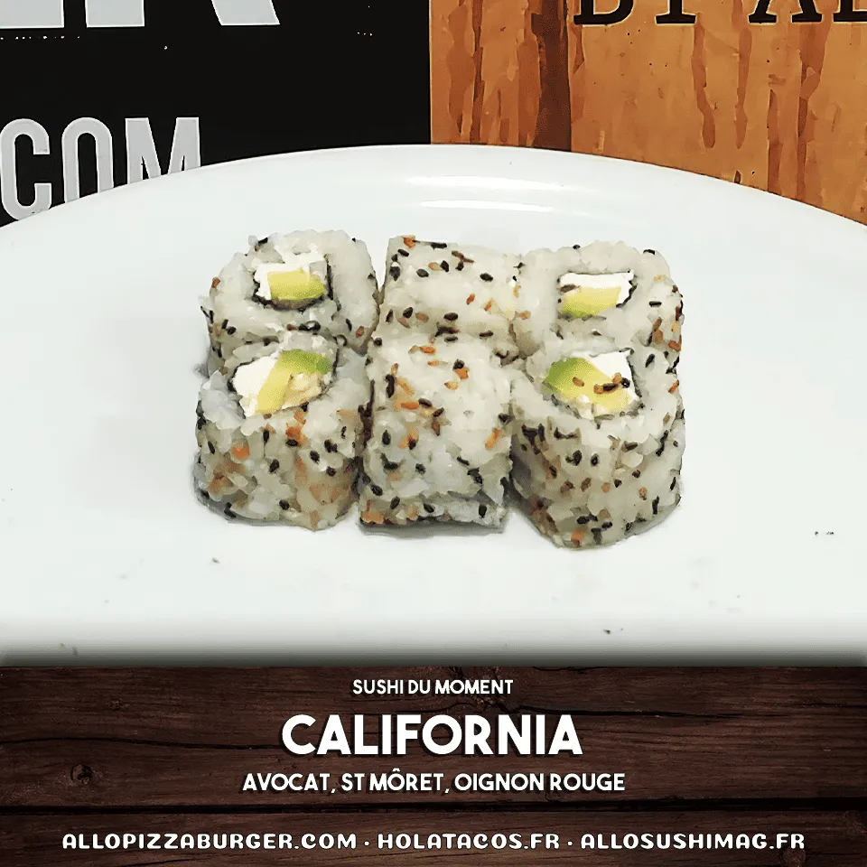 CALIFORNIA DU MOMENT AVOVAT OIGNON ROUGE