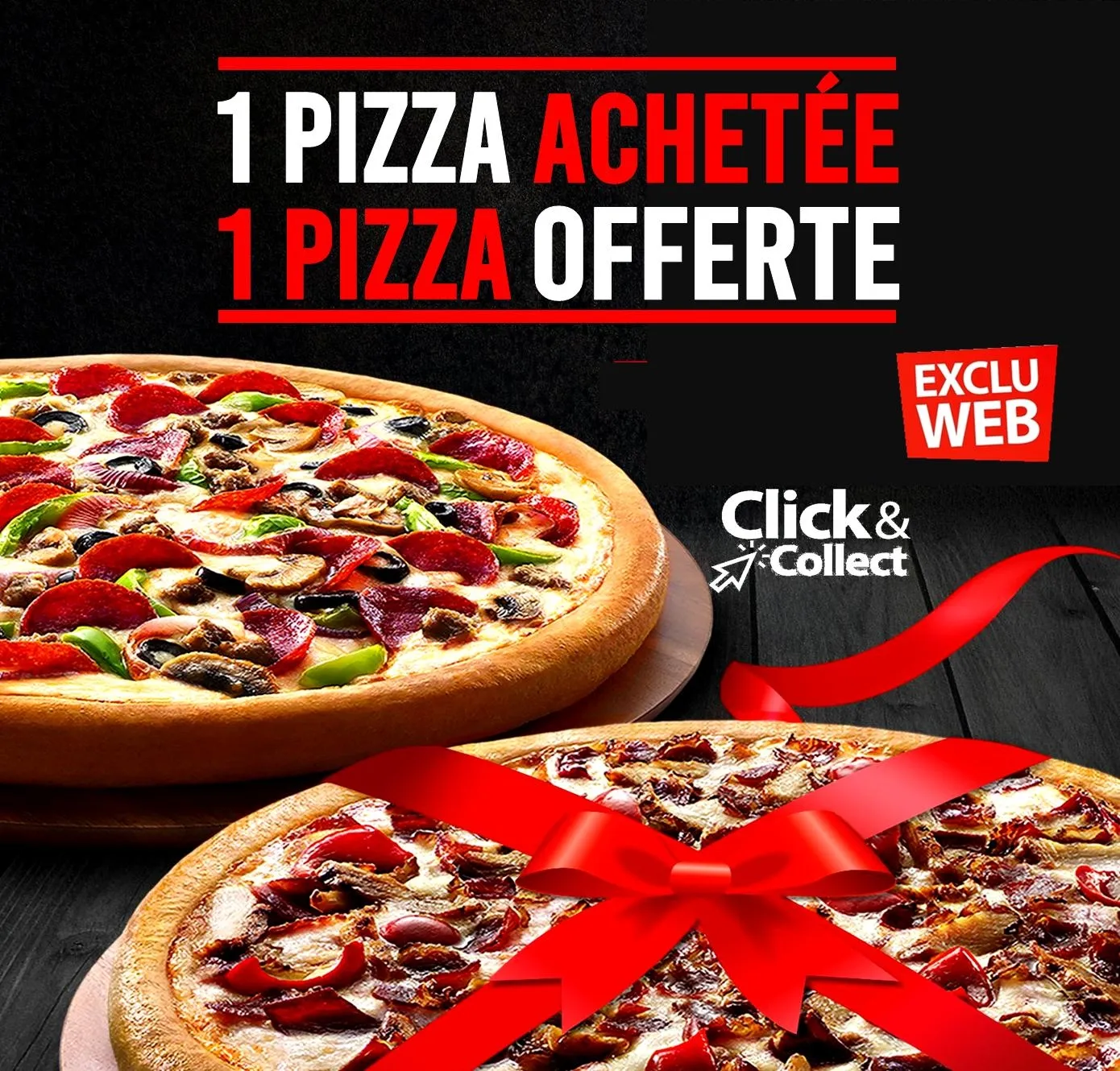 1 achetée = 1 Offerte