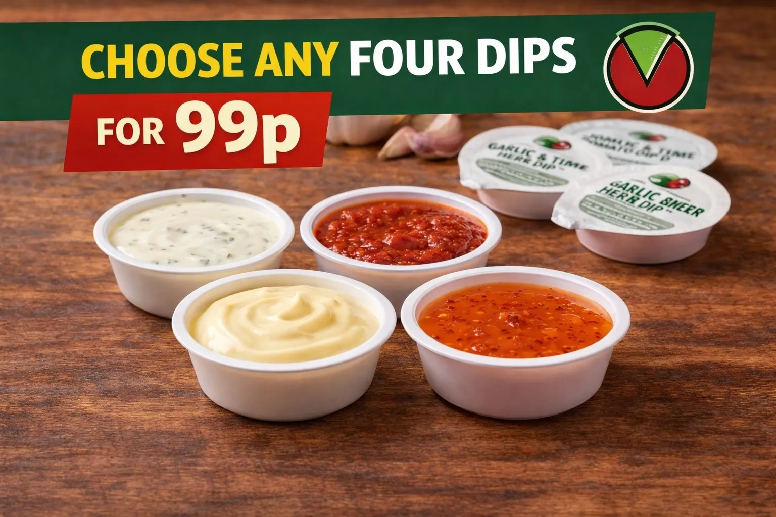 Four Dips for 99p