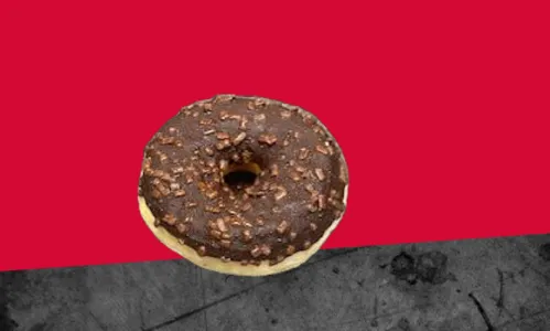 donut fourre chocolat