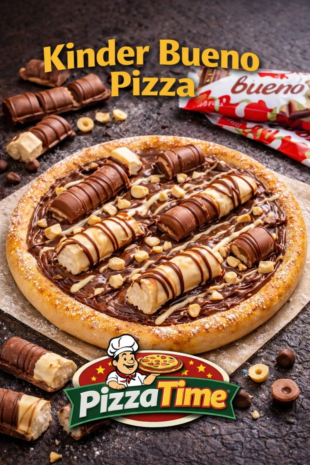 Kinder Bueno Pizza