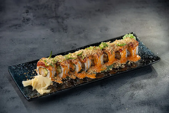 Sushi-Salmon Surimi Roll