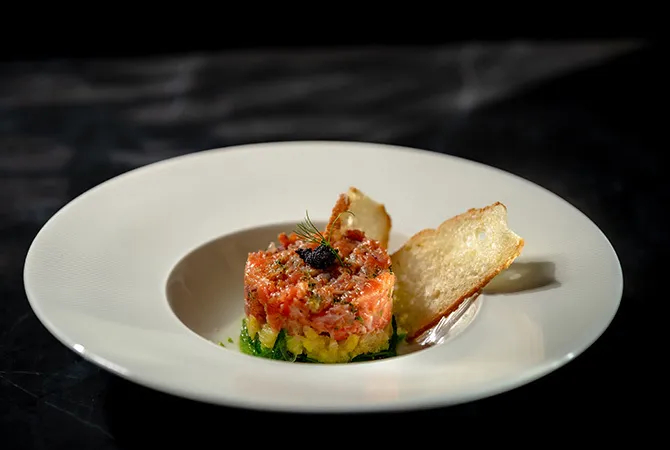 Starter-Salmon Tartar (GF)