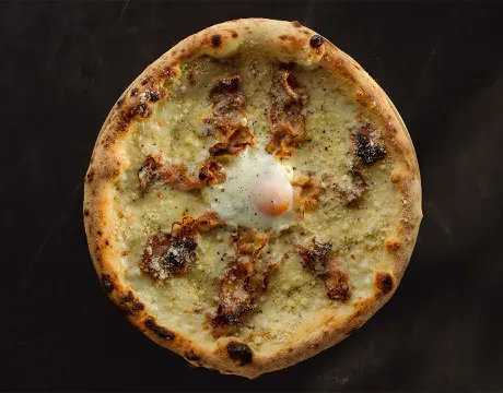 Pizza-Carbonara