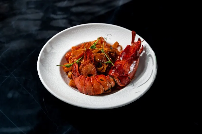 Pasta-Tagliatelle Scottish Lobster