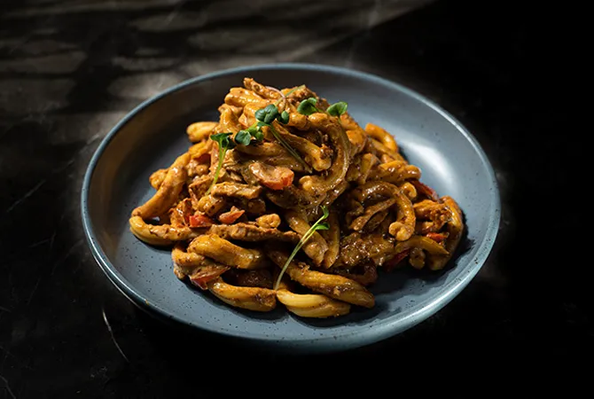 Pasta-Casarecce Pollo