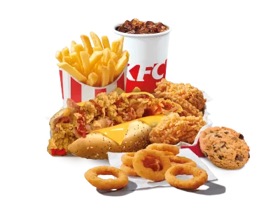  Crispy Hot Dog Hot Salsa Box Meal 