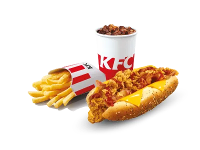 Crispy Hot Dog Hot Salsa Large Meal