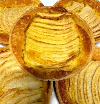Tartelette du mois ! Tartelette aux pommes