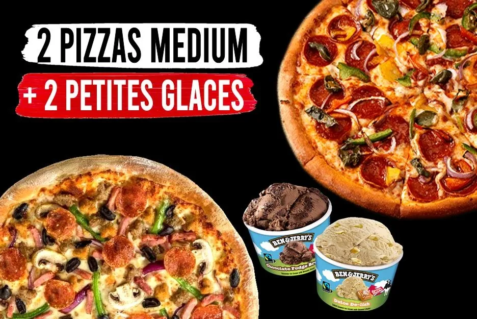 Menu Ice Cream Petits Pots