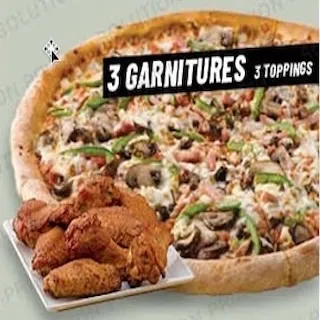 2 Pizza MOY. + 8 Ailes