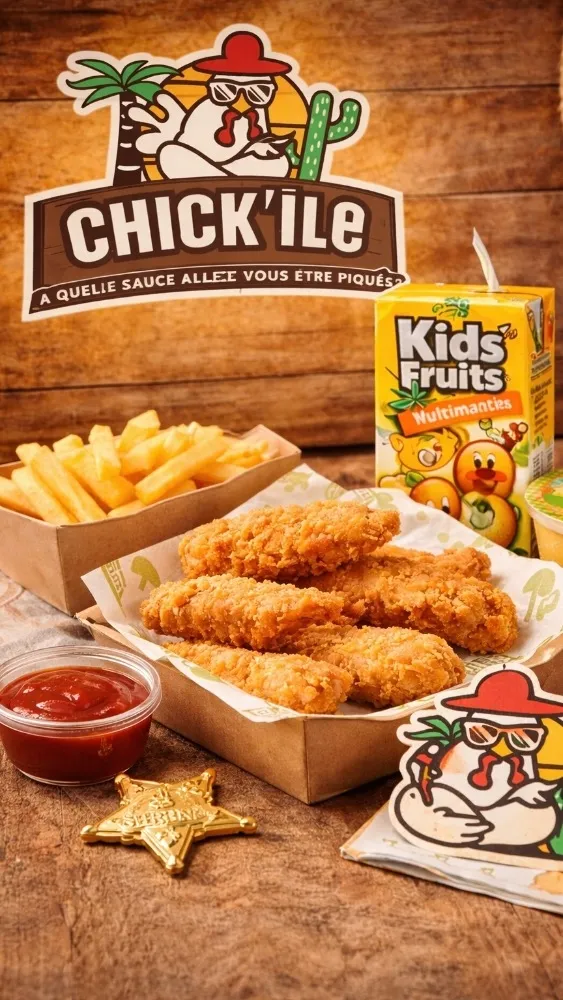 MENU ENFANT - TI COWBOY