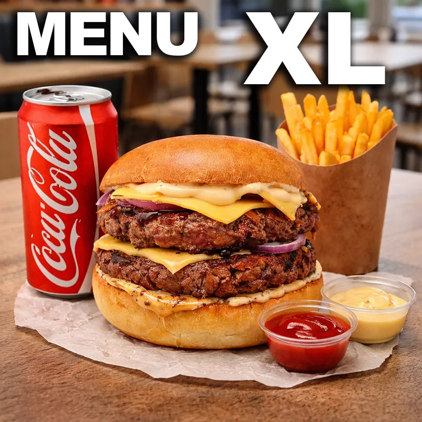 Menu burger xl