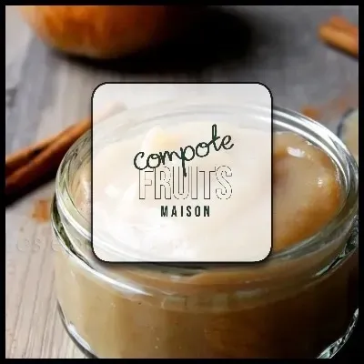 COMPOTE DE POMME &  CANNELLE