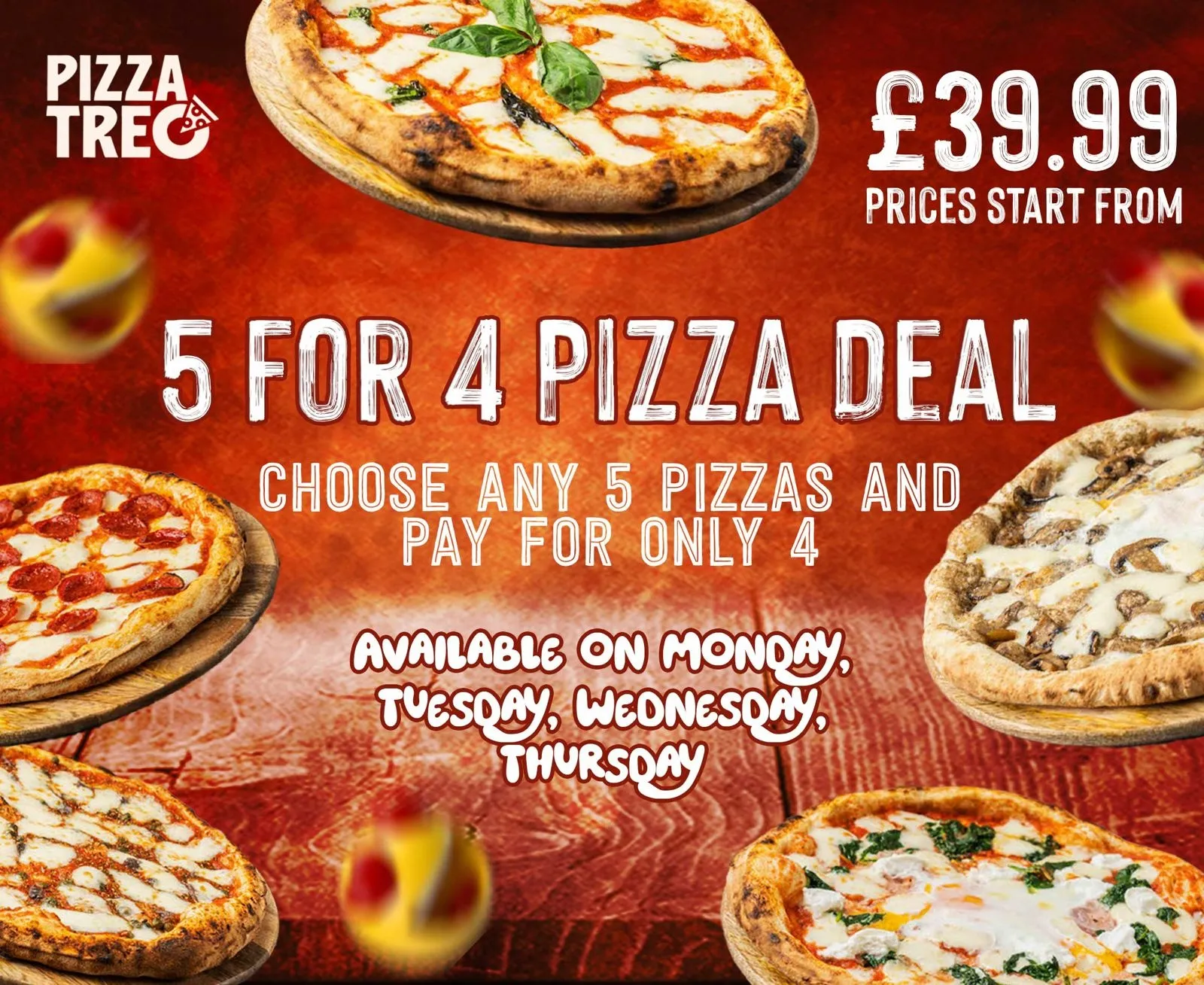 THE 5-FOR-4 FEAST (NEW)