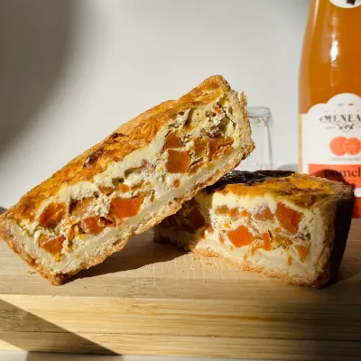 QUICHE CAROTTE & FÊTA 