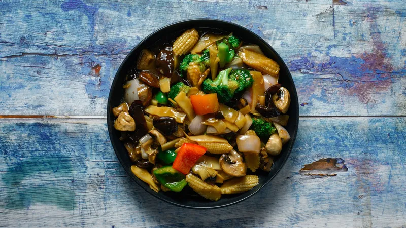 V10 CHINESE VEGETABLES IN OYSTER SAUCE