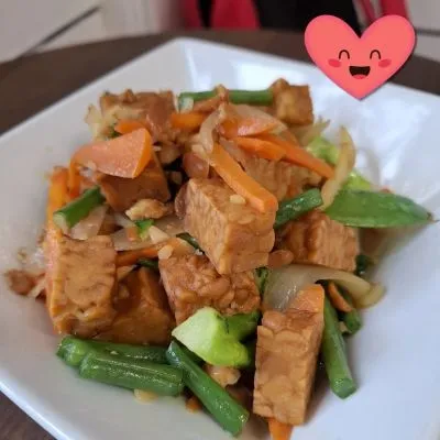 Tempeh Stir Fried