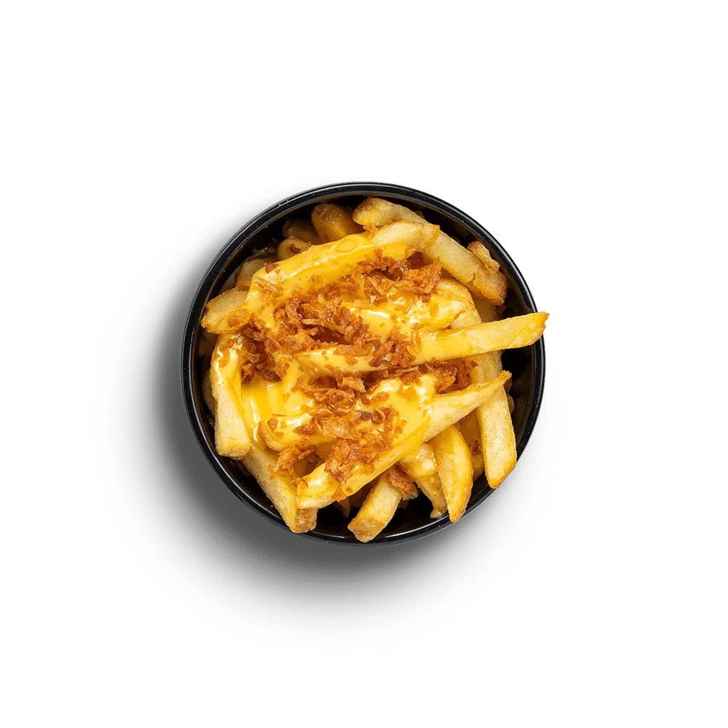 Frites Cheddar Oignons