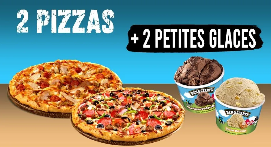 Menu Ice Cream Petits Pots