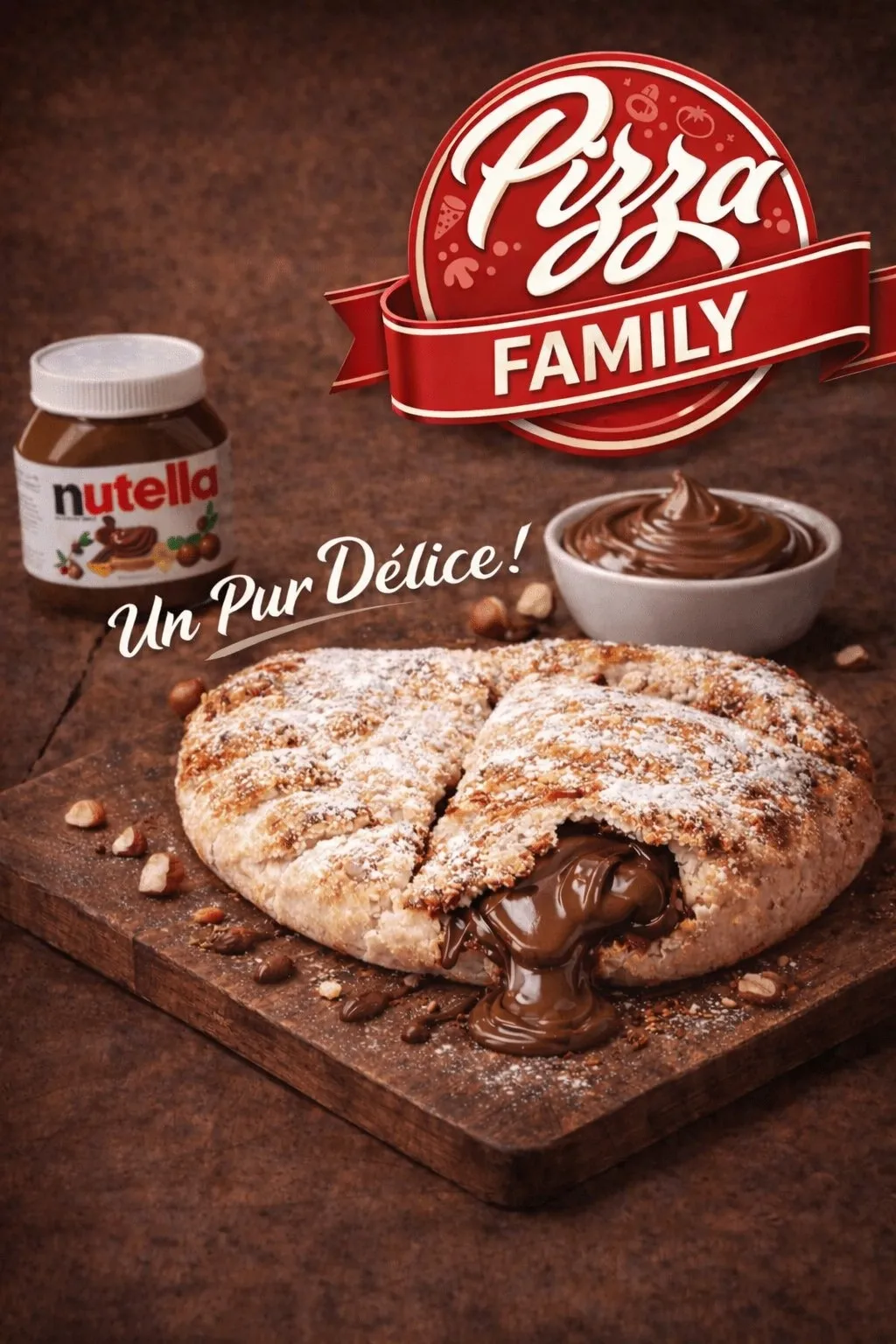 Pizza au Nutella