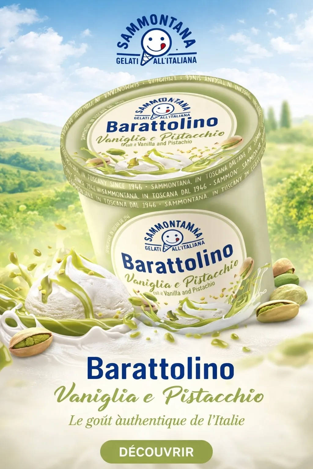 VANIGLIA E PISTACCHIO 800ML