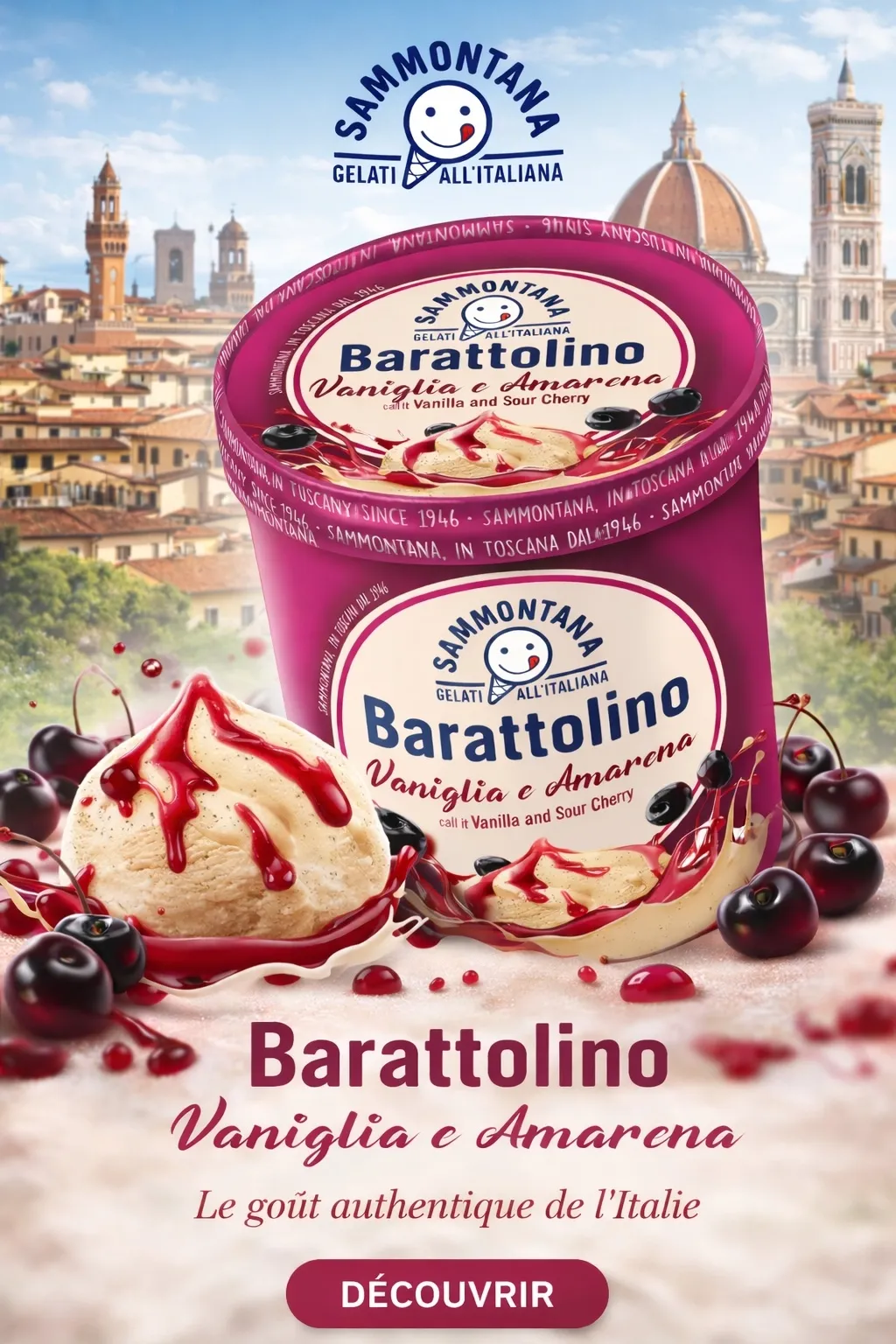 VANILLE CERISE AMARENA 800ML