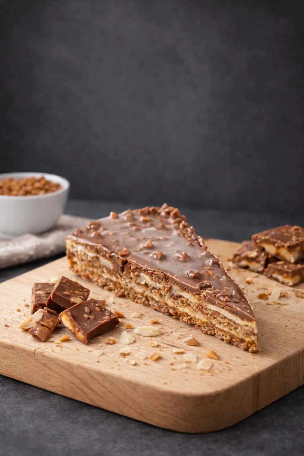 Gâteau amandes et au Daim