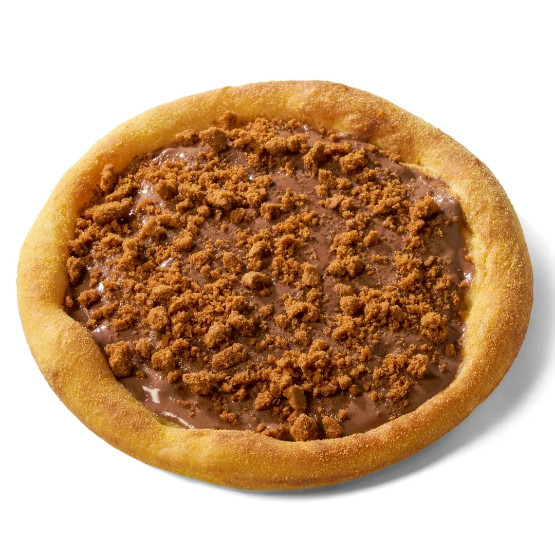 Biscoff Chocolate Pizza