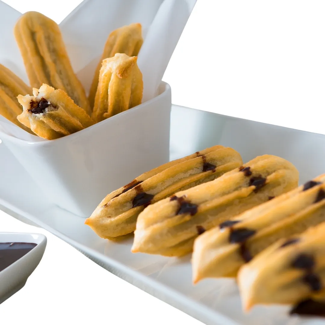 Choco Filled Churros 4pcs (With Chocolate Drizzle)