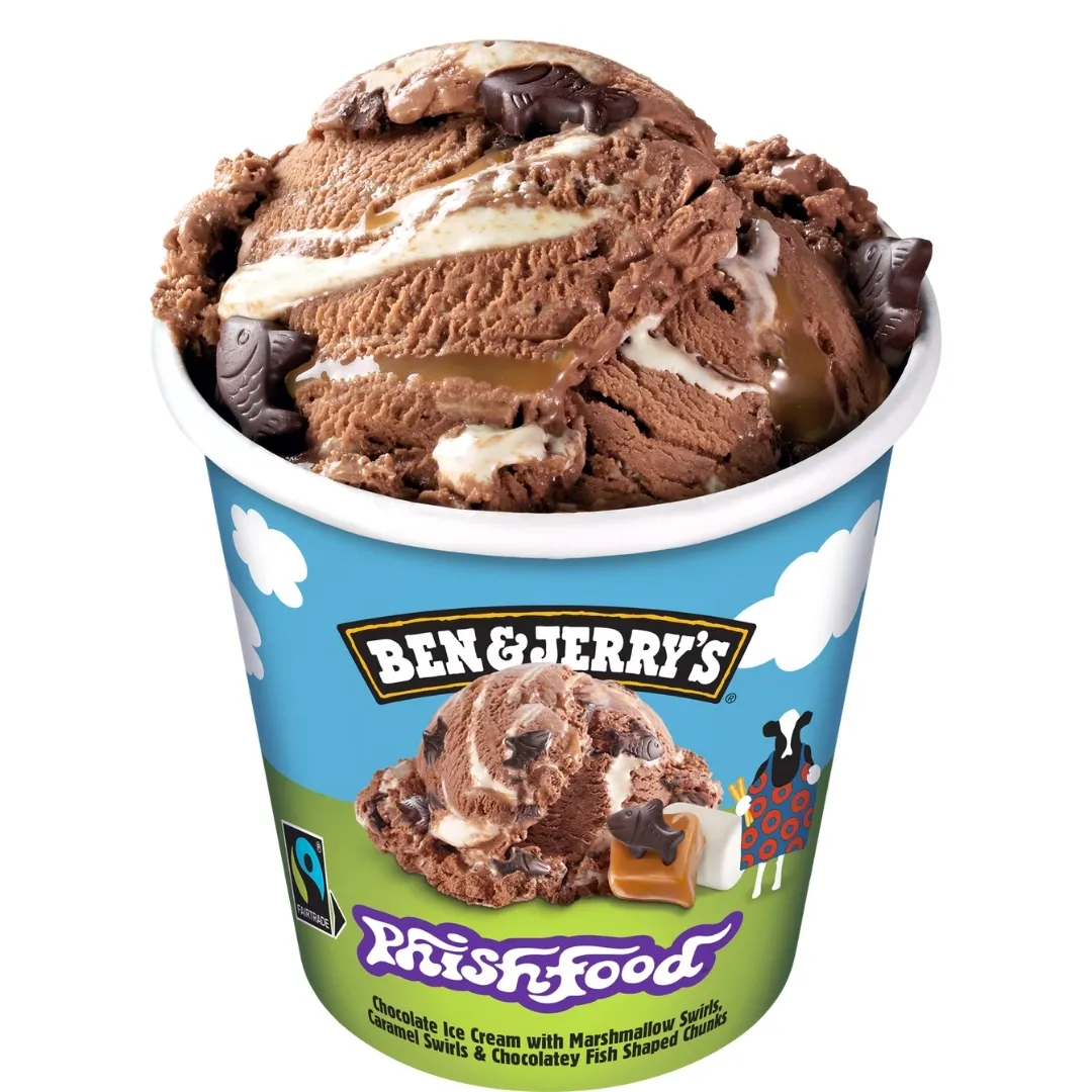 Ben & Jerry's Phish Food - 465ml