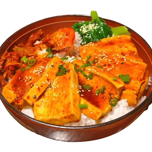 Dubu Jorim Deopbap (VEGAN)