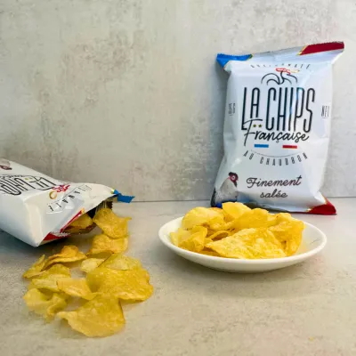 LA CHIPS FRANÇAISE FINEMENT SALÉE 