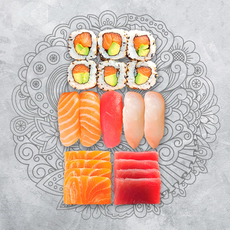 SUSHI MIX-18PCS copie