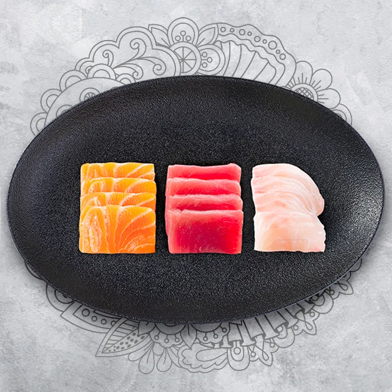 GRAND SASHIMI TRIO -12pcs