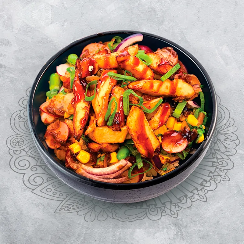 DONBURI CHICKEN FAJITAS