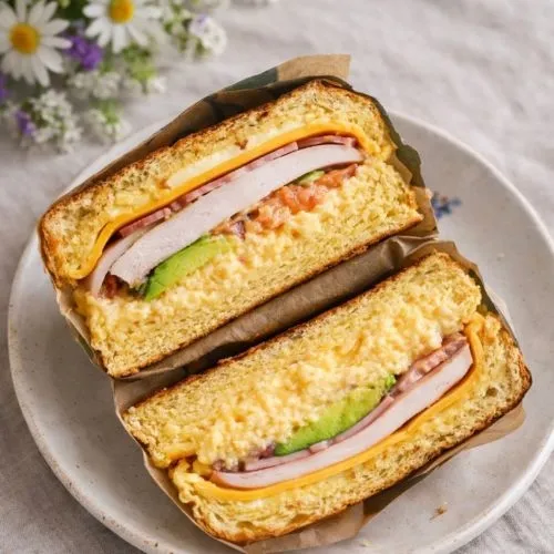 BUN PROTÉINÉ POULET AVOCADO 