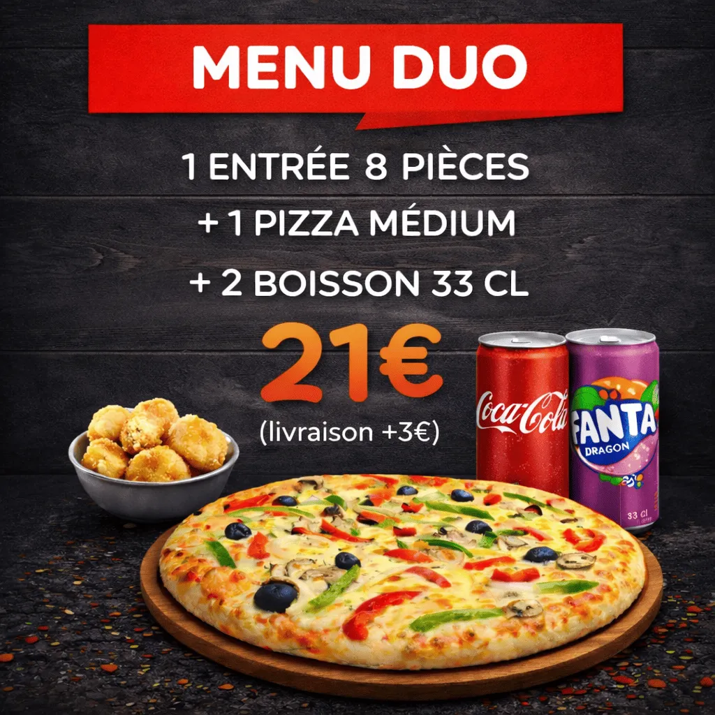 Menu Duo - livraison