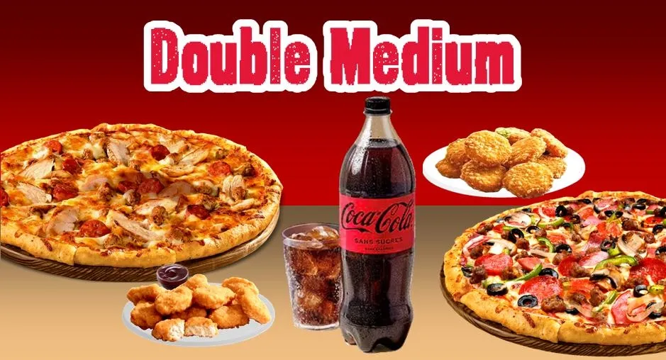 Menu Double Medium