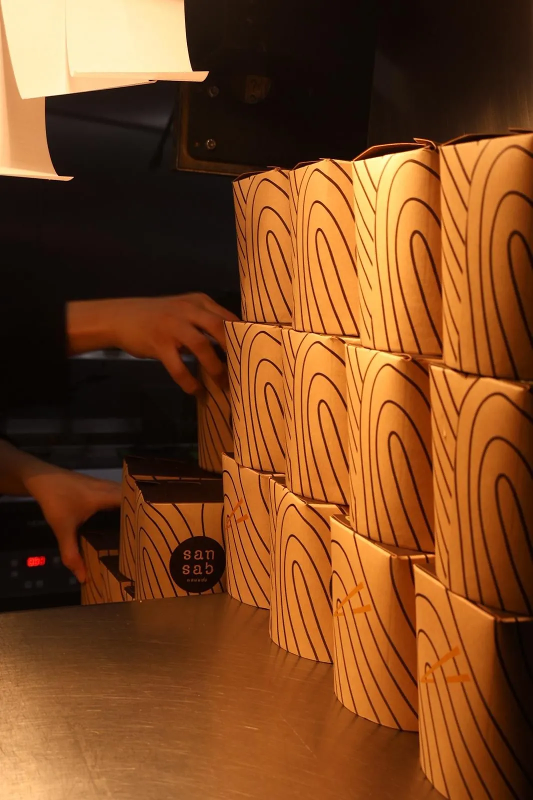 Kids Chicken Satay Skewers and potato cubes