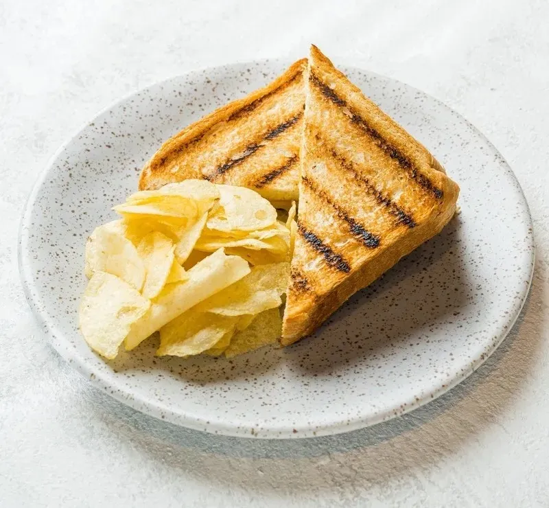 Breakfast-Ham & Cheese Toast