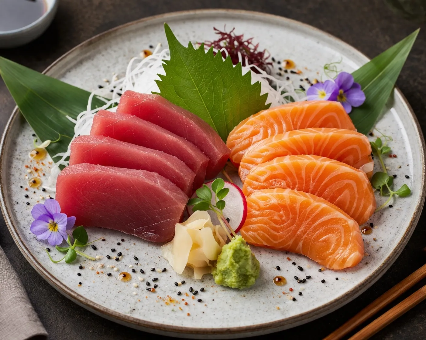 ASSIETTE MIXTE SASHIMI (X8)