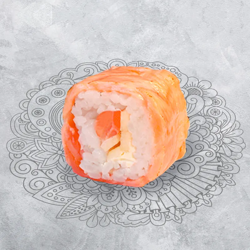 TWIN SALMON ROLL - 8PCS