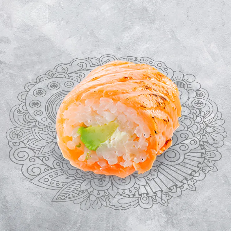 SALMON ROLL TATAKI - 8PCS