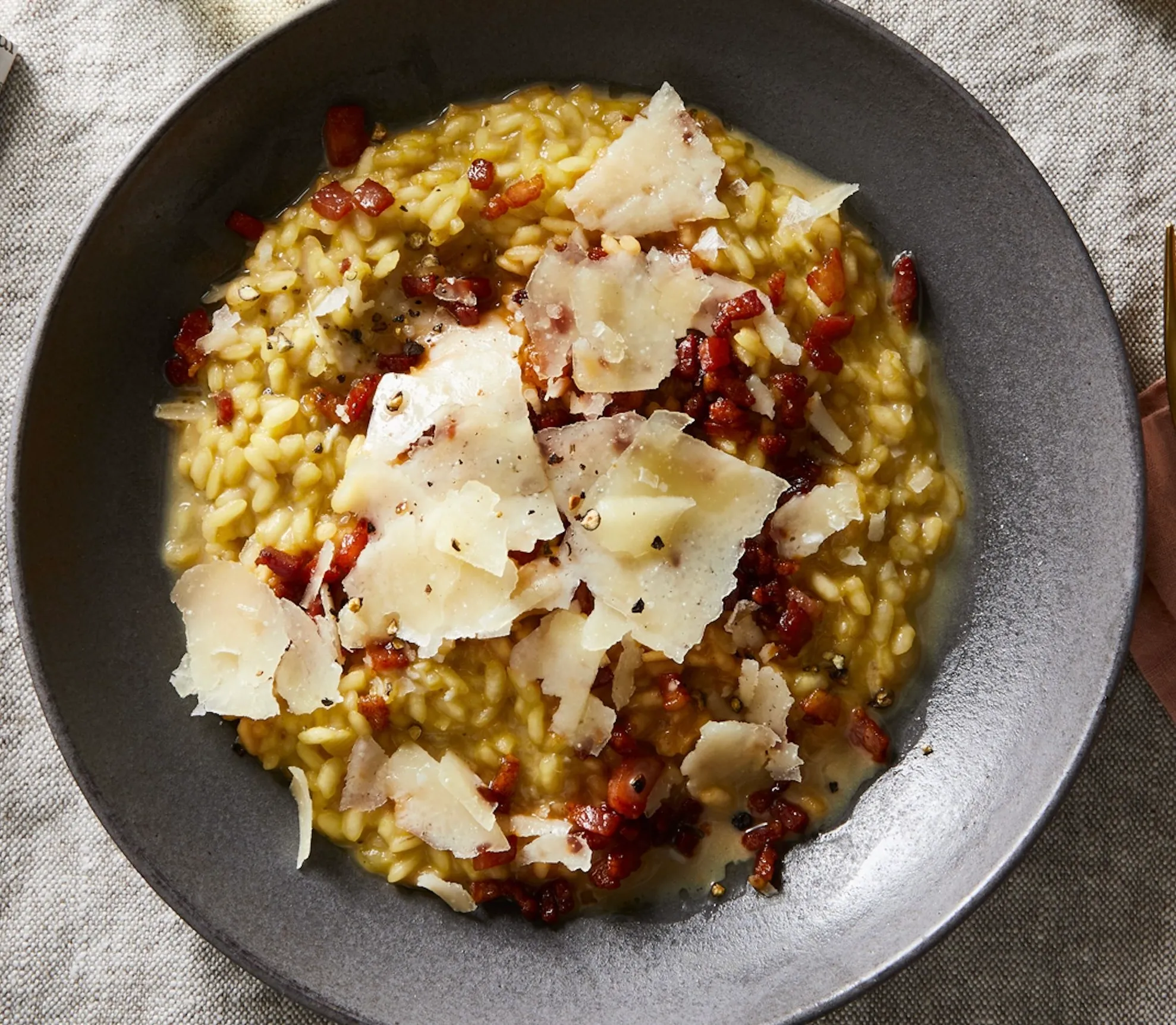 RISOTTO A LA CARBONARA