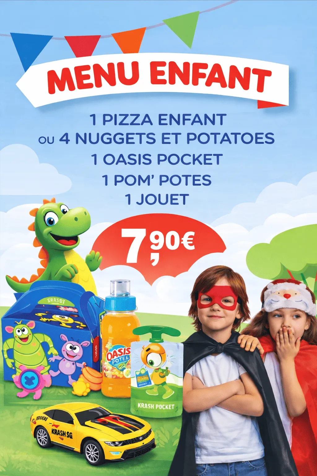 Menu enfant 