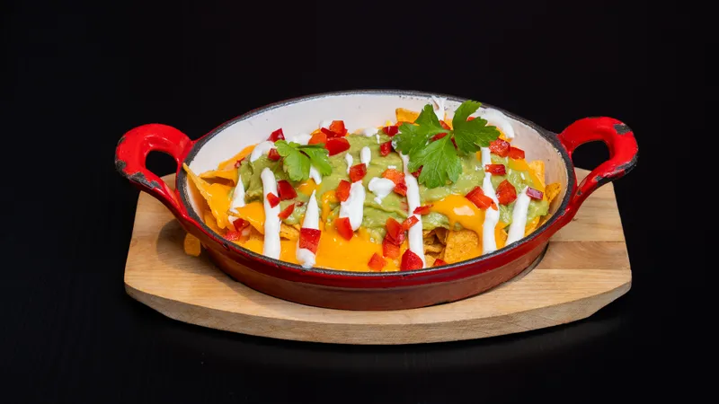 Starter-Cheese Loaded Nachos (V)