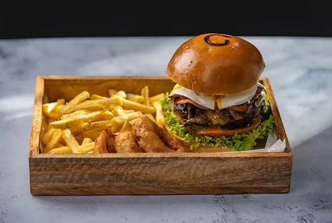 Burger-The Greenhouse Hungry Charlie