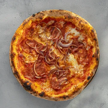 Pizza-Family La Calabrese-