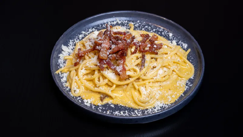 Pasta-Spaghetti Carbonara-